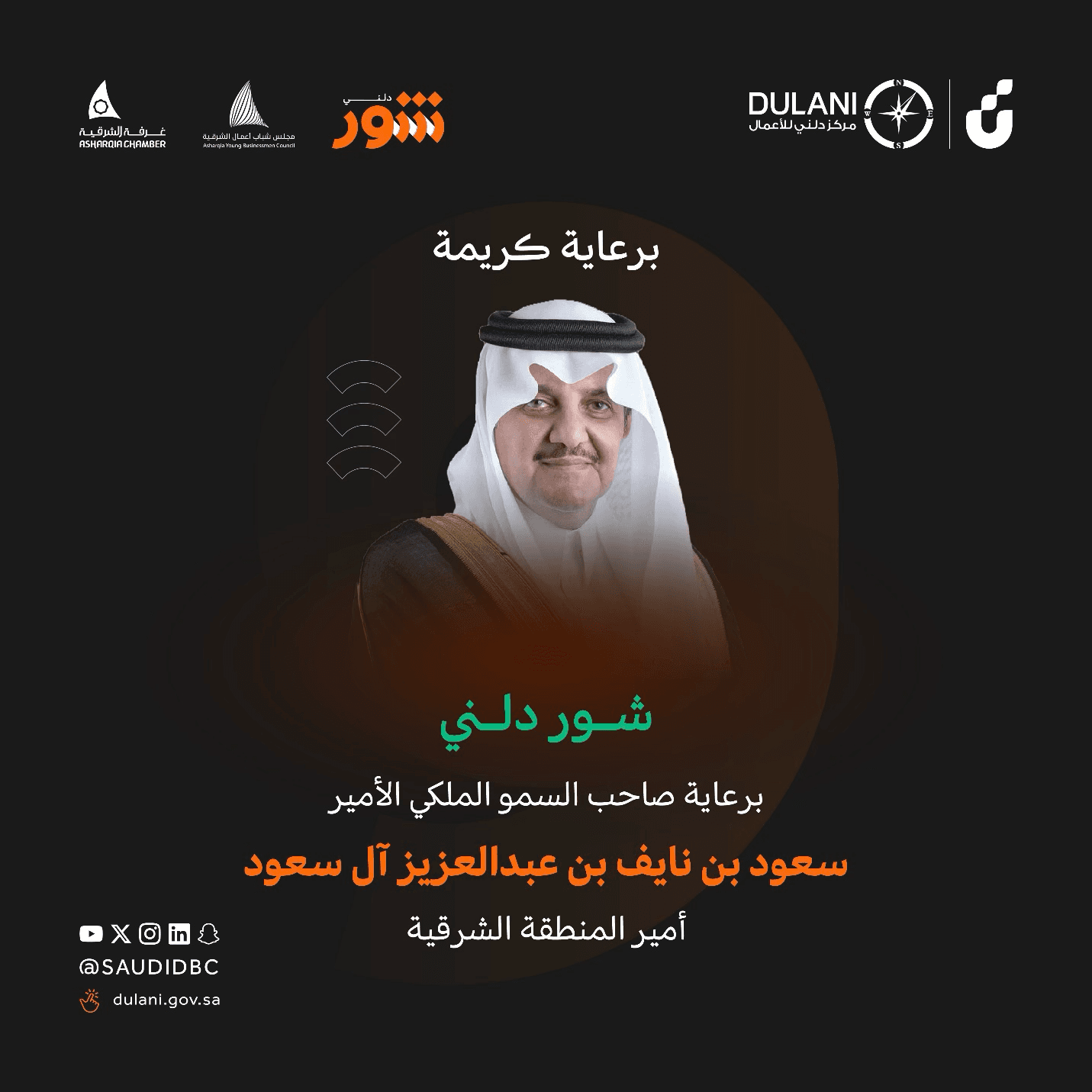 صاحب السمو الملكي الأمير سعود بن نايف
